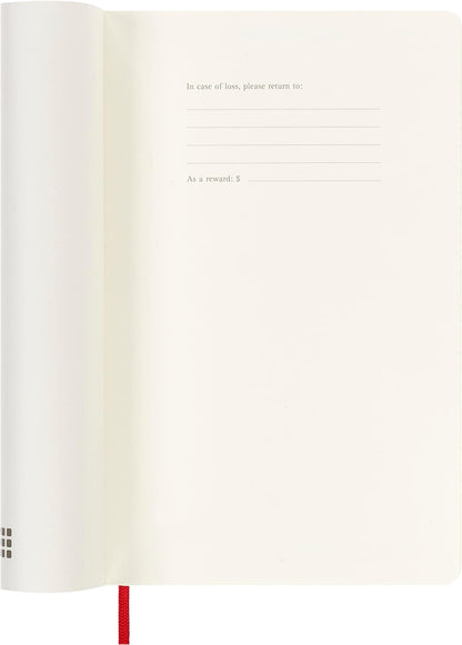 Moleskine Weekly Planner 2023-2024, 18-Month Agenda, Academic Diary, Weekly Diary with Soft Cover, Large Format 13 x 21 cm, Colour
