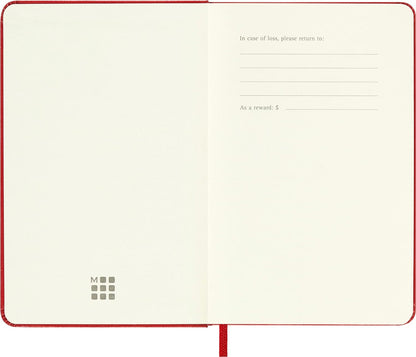 Moleskine Weekly Planner 2023-2024, 18-Months Agenda, Academic Diary, Weekly Diary with Hard Cover, Pocket Size 9 x 14 cm, Colour