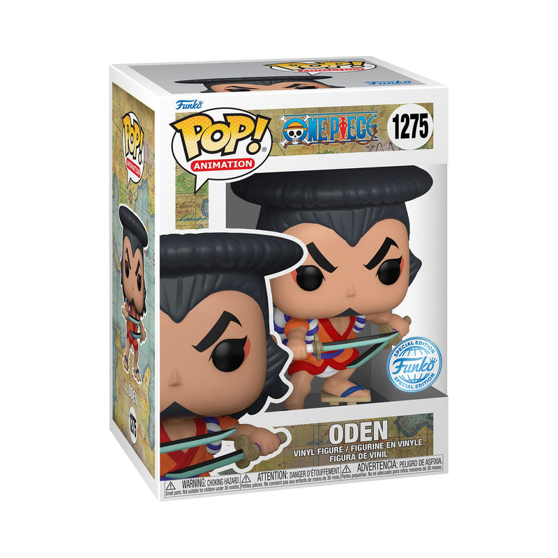 Funko POP! Animation: One Piece - Oden - Amazon Exclusive - Collectable Vinyl Figure - Gift Idea - Official Merchandise - Toys For Kids & Adults - Anime Fans - Model Figure For Collectors And Display