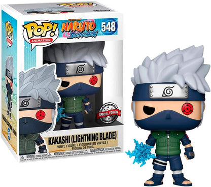 Funko Pop Animation: Naruto Shippuden - Kakashi with Lightning Blade Collectible Figure, Multicolor