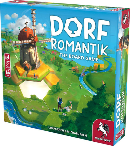 Pegasus Spiele 51240E Dorfomantik - The Board Game Board Games (English Version), 1-6 Players, ‎Multicoloured
