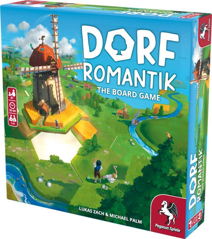 Pegasus Spiele 51240E Dorfomantik - The Board Game Board Games (English Version), 1-6 Players, ‎Multicoloured