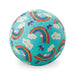 Crocodile Creek - Rainbow Dreams - Rubber Playground Ball, 7", Blue