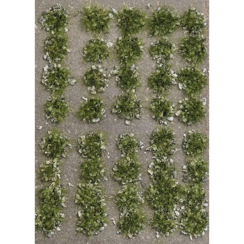BUSCH 3553 grass tuft with stones, late summer