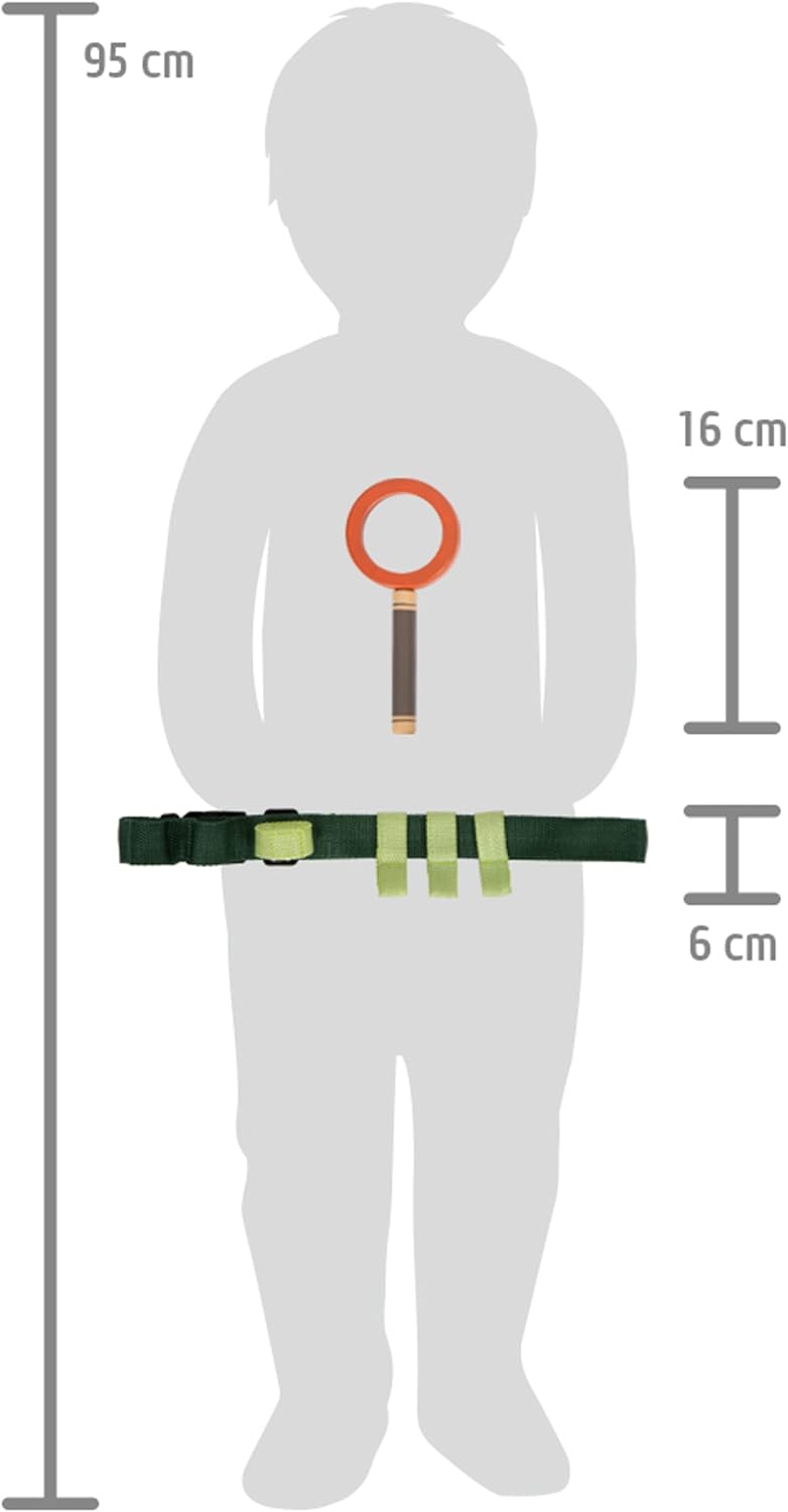 small foot Explorer Belt Discover, outdoor toy for trips in nature, for Children aged 3+ years, 12337, Multicoloured