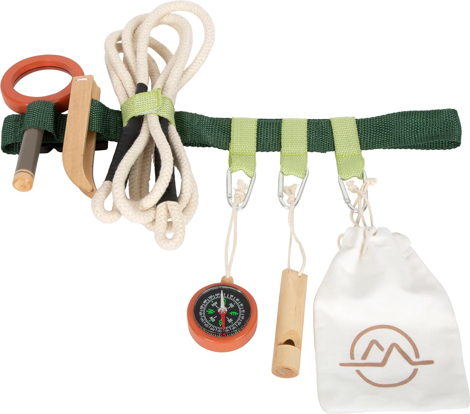small foot Explorer Belt Discover, outdoor toy for trips in nature, for Children aged 3+ years, 12337, Multicoloured