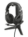 Trust Gaming GXT 260 Cendor Headset Stand, Universal Headphone Holder, Hook with Non-slip Base, Desk Organiser with Rubber Pads for Gaming Accessories - Black