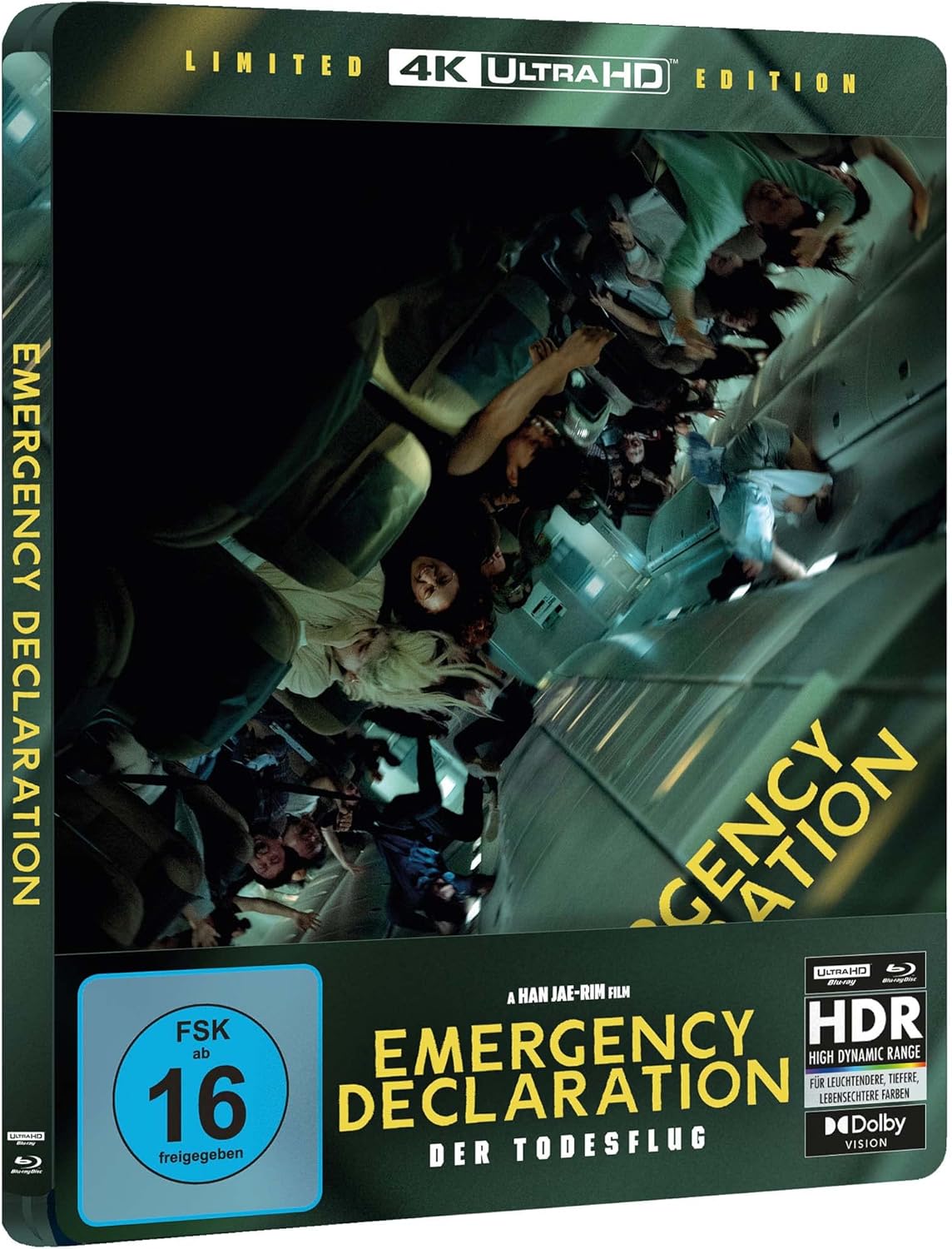 Emergency Declaration - Der Todesflug - Steelbook (4K Ultra HD) (+ Blu-ray)