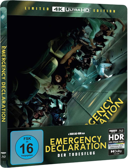 Emergency Declaration - Der Todesflug - Steelbook (4K Ultra HD) (+ Blu-ray)