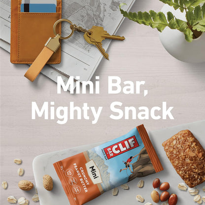 Clif Bar Mini Crunch Peanut Butter 10Pc