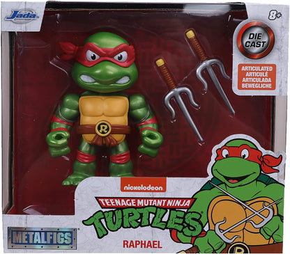 TEENAGE MUTANT NINJA TURTLES 4" RAPHAEL DIE-CAST COLLECTOR FIGURE