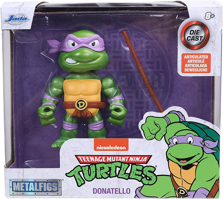 TEENAGE MUTANT NINJA TURTLES 4" DONATELLO DIE-CAST COLLECTOR FIGURE