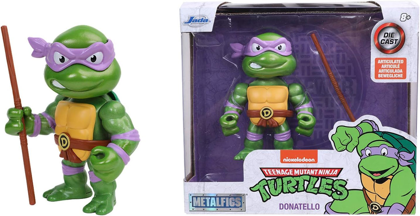 TEENAGE MUTANT NINJA TURTLES 4" DONATELLO DIE-CAST COLLECTOR FIGURE