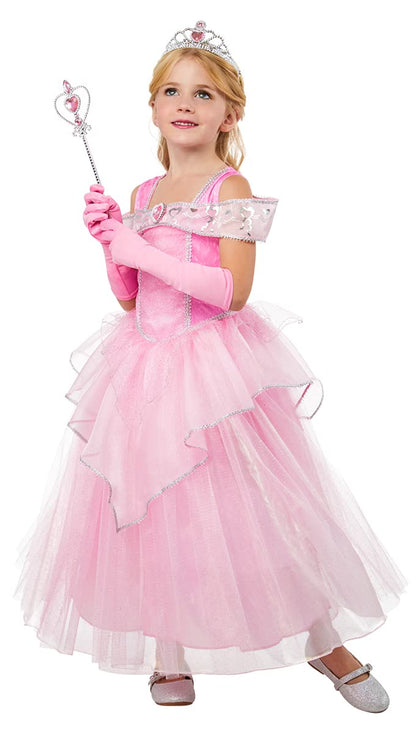 Rubie's 301630-L Pink Princess Inf Costume Princesa, blue, L (7-8 AÑOS
