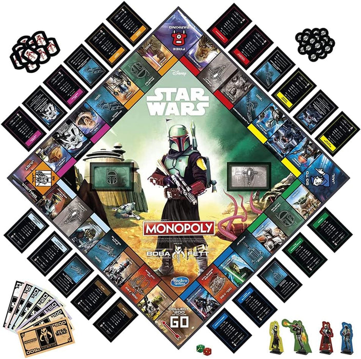 Hasbro - Monopoly Star Wars Boba Fett