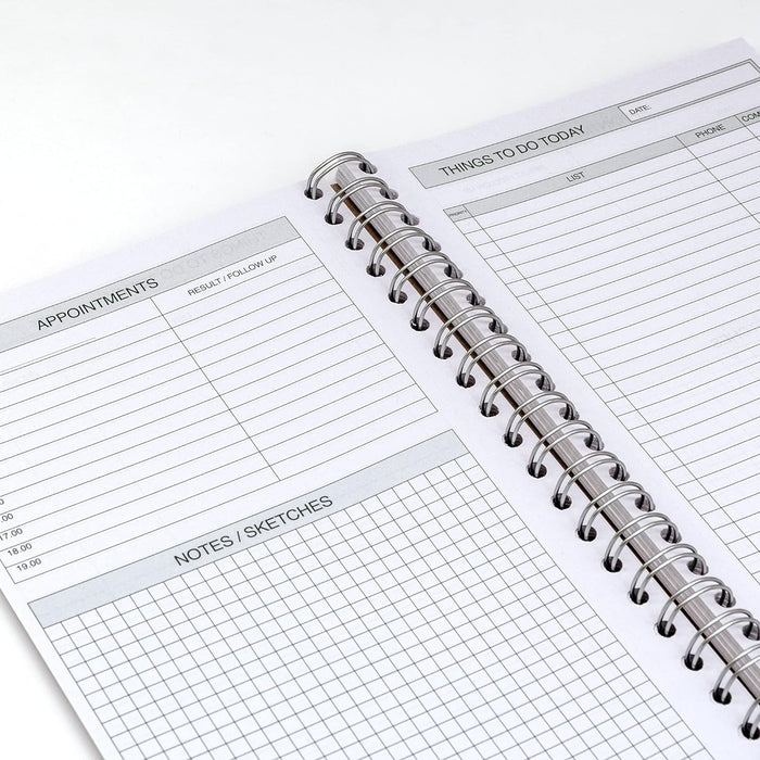 Pukka Pad, Recycled Things To Do Today Note Pad – Pack of 3 Wirebound Notebooks with 115 Sheets of 80GSM FSC Recycled Paper with Perforation