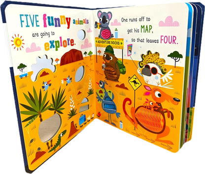 Never Touch the Funny Animals (Touch and Feel Board Book