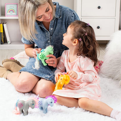 My Little Pony | Blossom Classic Pony | Retro Horse Gifts for Girls and Boys, Collectable Vintage Horse Toys for Kids, Unicorn Toys for Boys and Girls Ages 4+ | Basic Fun 35321