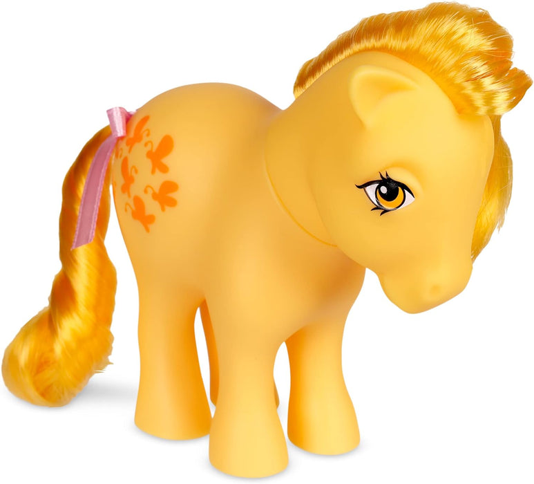My Little Pony | Butterscotch Classic Pony | Retro Horse Gifts for Girls and Boys, Collectable Vintage Horse Toys for Kids, Unicorn Toys for Boys and Girls Ages 4+ | Basic Fun 35323