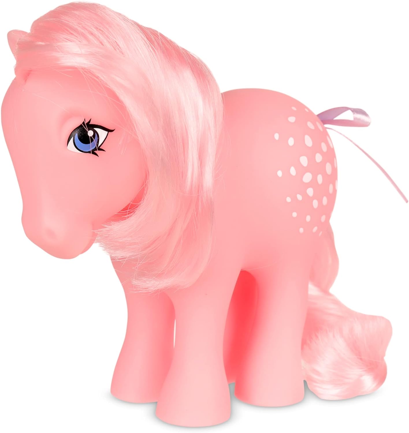 My Little Pony | Cotton Candy Classic Pony | Retro Horse Gifts for Girls and Boys, Collectable Vintage Horse Toys for Kids, Unicorn Toys for Boys and Girls Ages 4+ | Basic Fun 35324