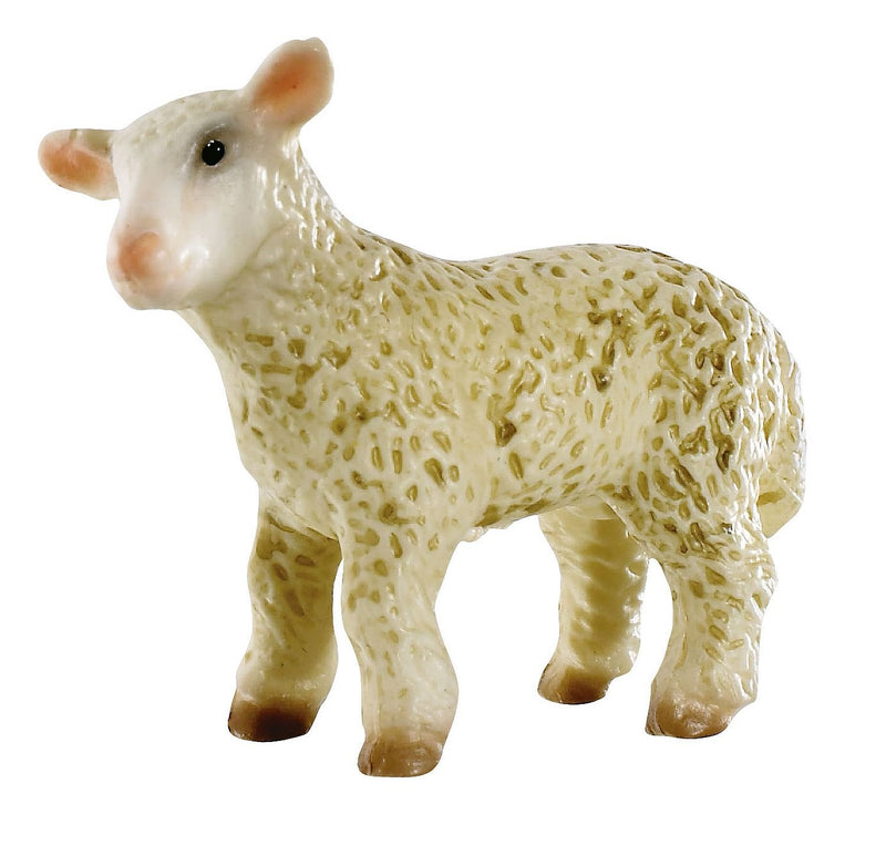 Topper- Bullyland 62478-Figura de Juego, Cordero, Aprox. 5 cm de Altura, Figura Pintada a Mano, sin PVC, para Que los niños jueguen de Forma imaginativa, Color Colorido (Bullyworld 62478