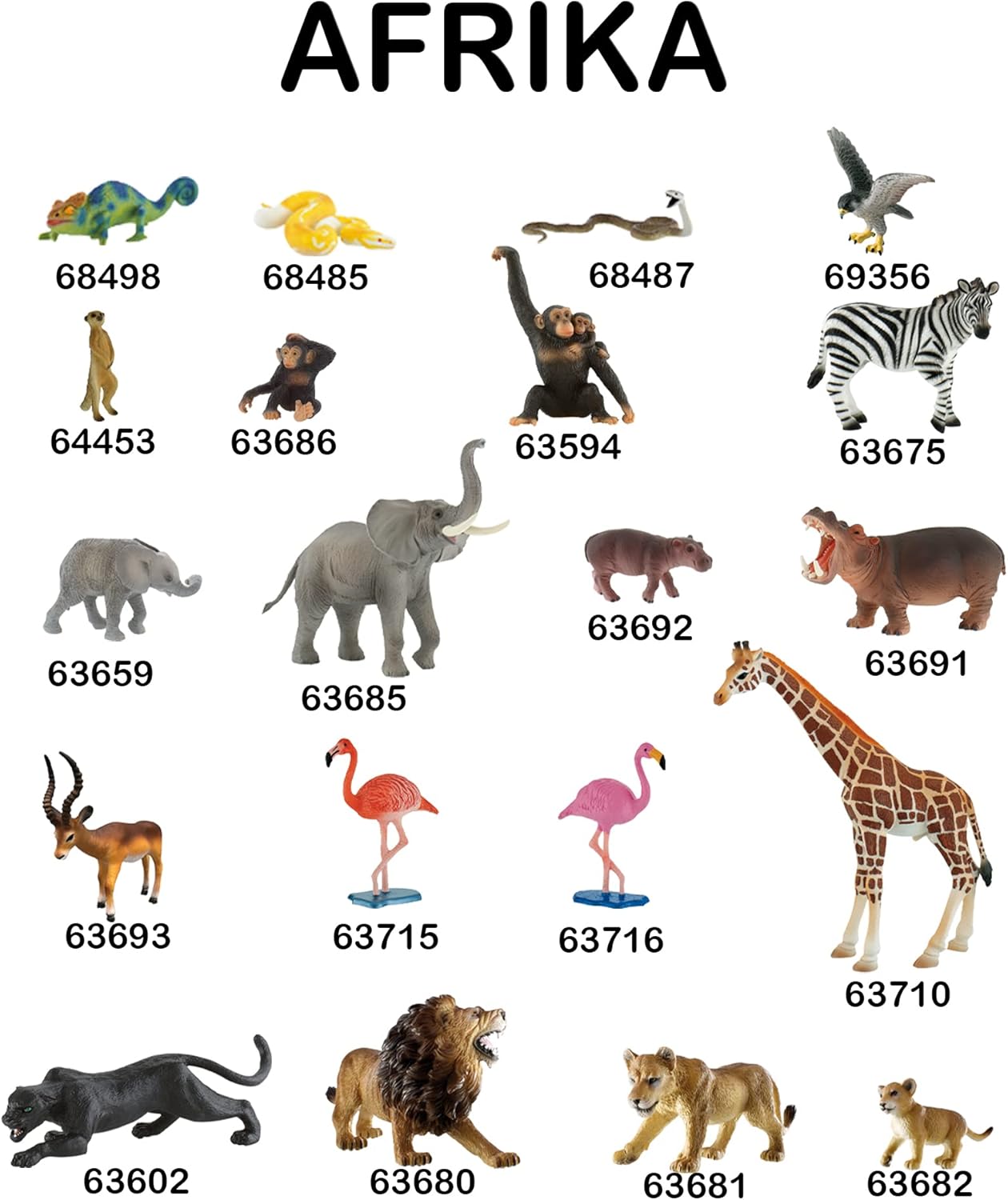 Bullyland 63710" Animal World-Giraffe Bull Figure