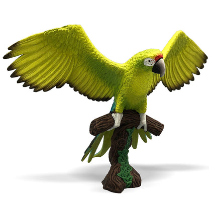 Bullyland 69392 Large Soldier Macaw Toy Figure, Approx. 14.5 cm Large Animal Figure, Detailed, PVC-Free, Ideal as a Small Gift for Children from 3 Years