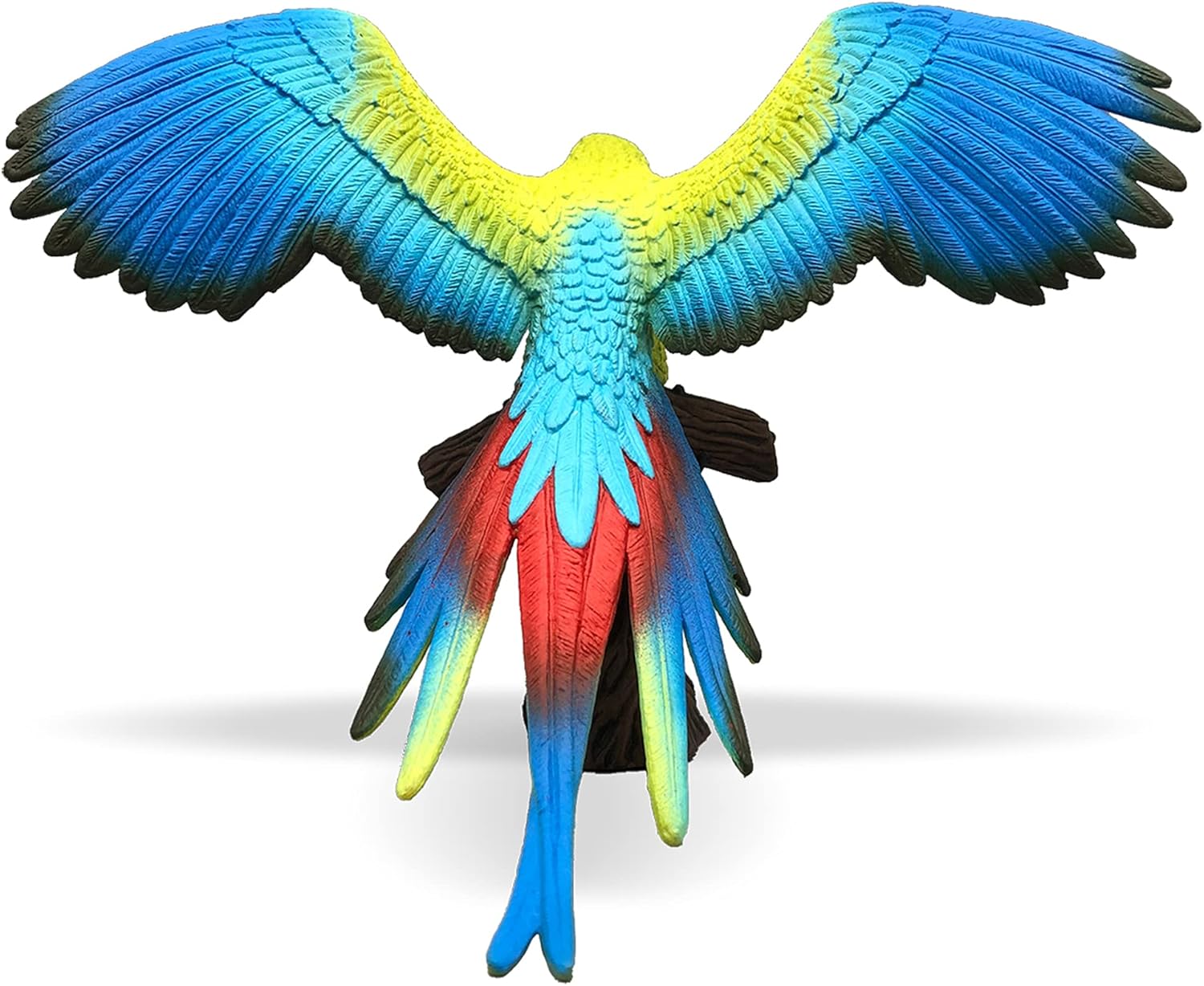 Bullyland 69392 Large Soldier Macaw Toy Figure, Approx. 14.5 cm Large Animal Figure, Detailed, PVC-Free, Ideal as a Small Gift for Children from 3 Years