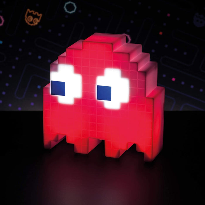 Pac-Man Ghost Light with Color Phasing Modes, Colors Change to Music, USB Powered Single
