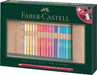 Faber-Castell Leather Roll Of 30 Polychromos Blendable Lightfast Drawing And Colouring Pencils For Artists Beginners Professionals Students, Crafts, Colouring, Artwork, Soft Waterproof Oil Chalk Lead