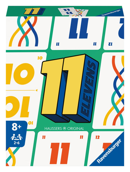 Ravensburger - Elevens – Gesellschaftsspiel Familie – Klassisches Kartenspiel – 2 bis 6 Spieler ab 8 Jahren – 20952 – französische Version