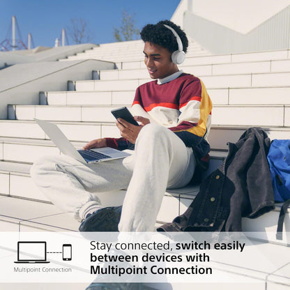 Sony WH-CH520 Wireless Bluetooth Headphones - up to 50 Hours Battery Life with Quick Charge, On-ear style