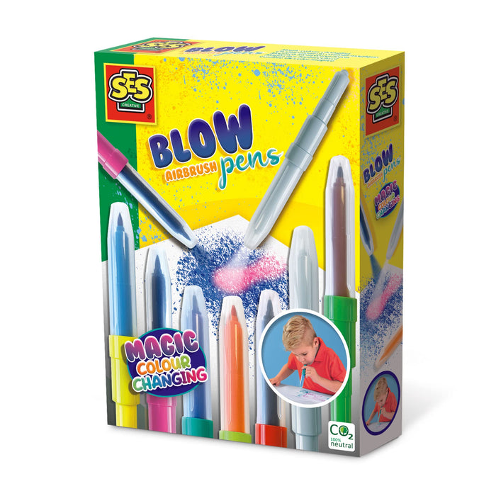 SES Creative Blow airbrush pens - Magic