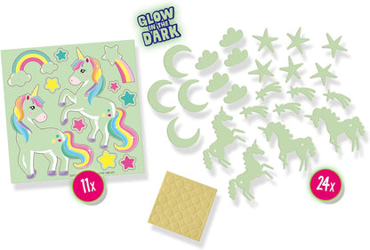 SES Creative- Unicornios Brillantes, Multicolor, Small (25128