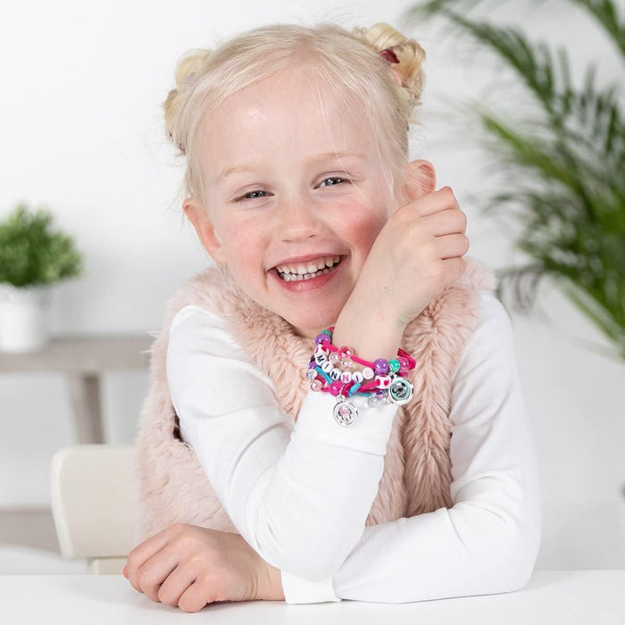 Totum Minnie Mouse Charm Bracelet Kit, Pink, Medium