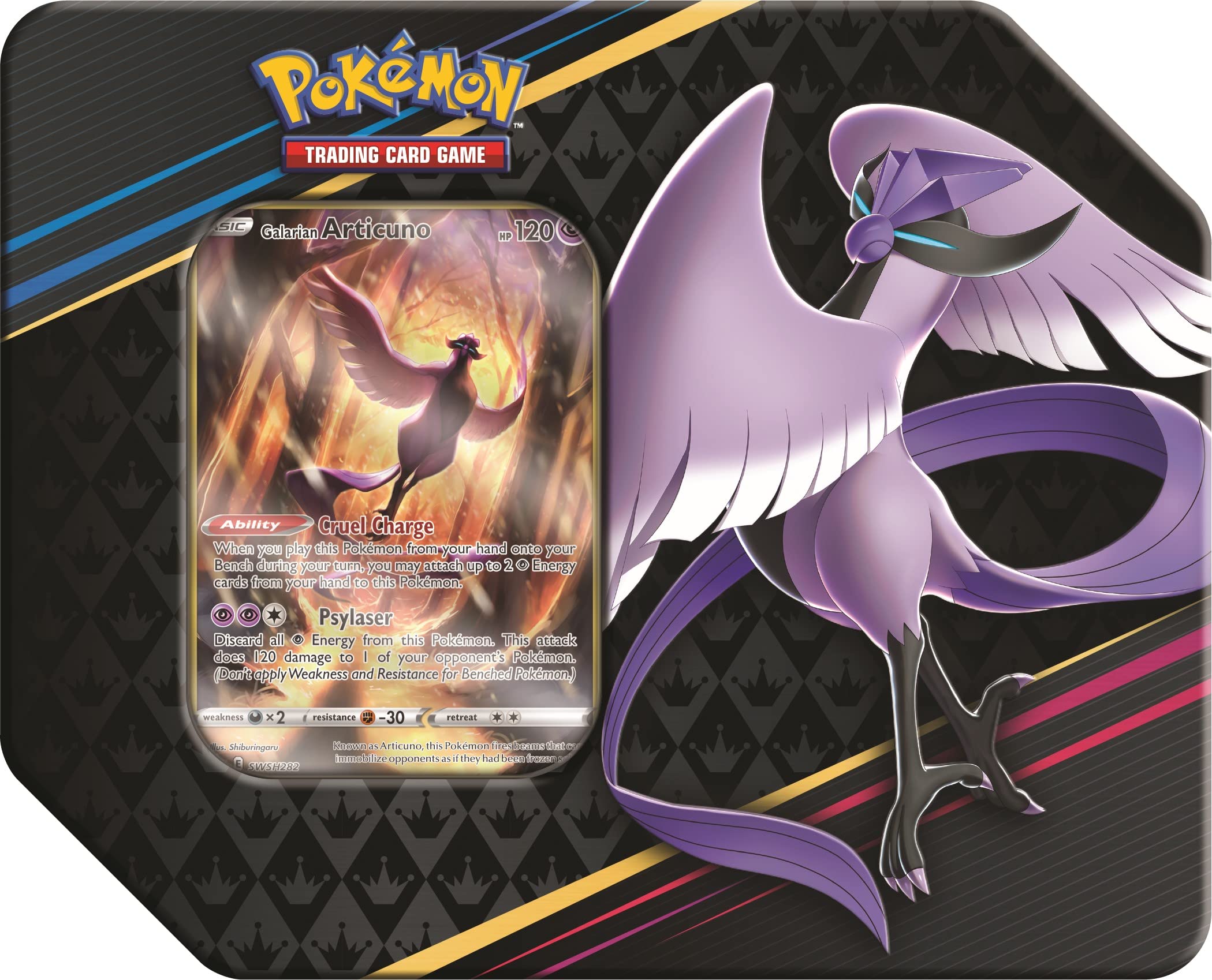 Pokémon 210-85194 Crown Zenith TCG: Tin, Multicolor Spring Tin