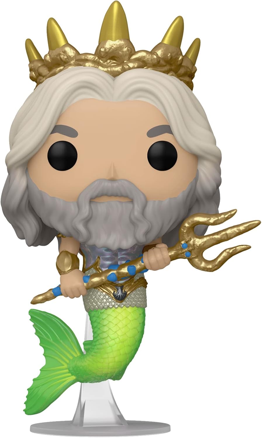 Funko POP! Disney: the Little Mermaid - King Triton - Little Mermaid Live Action - Collectable Vinyl Figure - Gift Idea - Official Merchandise - Toys for Kids & Adults - Movies Fans