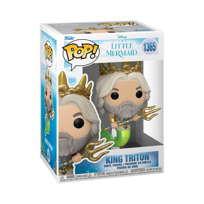 Funko POP! Disney: the Little Mermaid - King Triton - Little Mermaid Live Action - Collectable Vinyl Figure - Gift Idea - Official Merchandise - Toys for Kids & Adults - Movies Fans