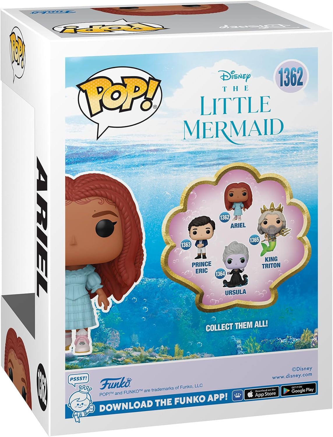 Funko Pop! Disney: the Little Mermaid - Ariel - Collectable Vinyl Figure - Gift Idea - Official Merchandise - Toys for Kids & Adults - Movies Fans - Model Figure for Collectors and Display