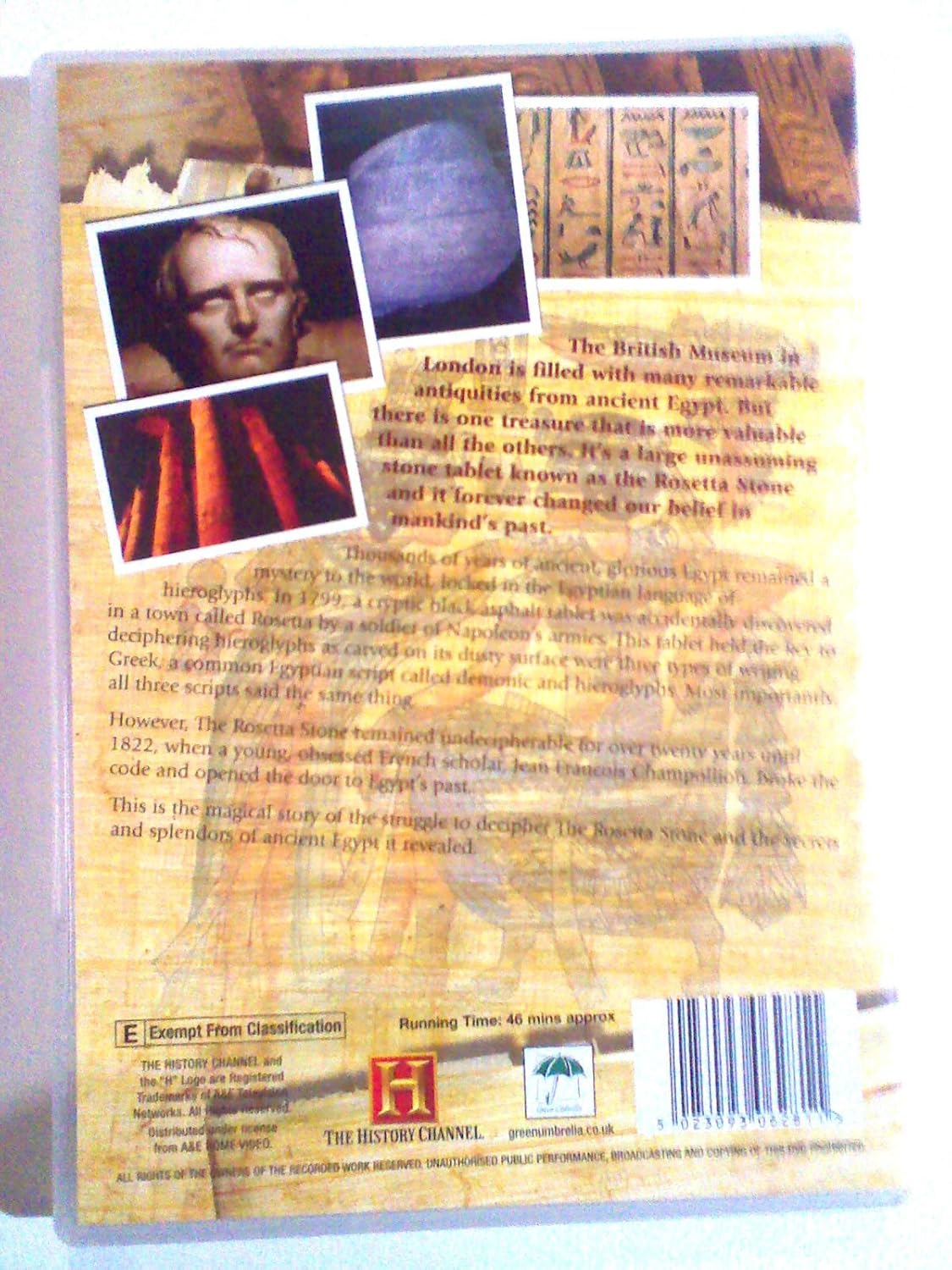 The rosetta stone - Ancient Egypt - DVD