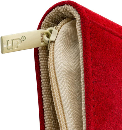 Ultra PRO - 9-Pocket Vivid Deluxe Zippered PRO-Binder (Red): Protect & Store up to 360 of your Favorite Collection of Baseball Cards, Sports Cards, Collectible Trading Cards & Gaming Cards
