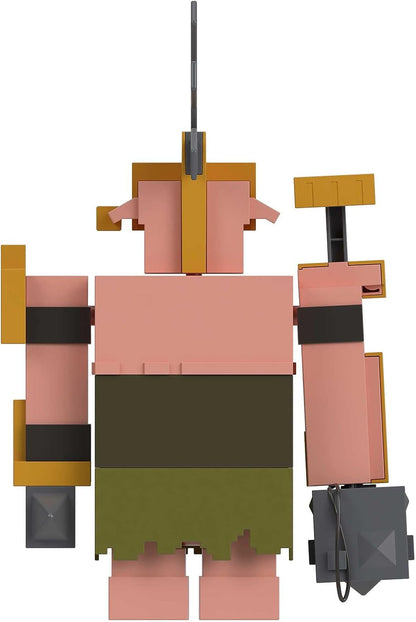 Mattel Minecraft Legends Super Jefe Figura de acción grande, juguete +6 años (GYR77)