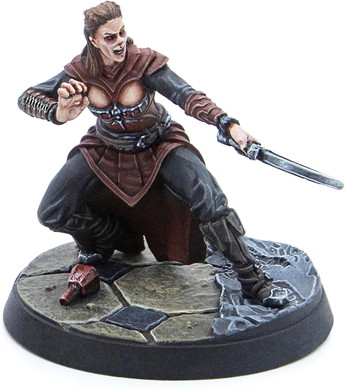 Modiphius: The Elder Scrolls: Call to Arms - Vampire Fledglings - 6 Figure Resin Expansion, Chapter 3, Unpainted, 32mm RPG Miniatures w/ Scenic Bases
