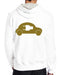 Hood Hollywood Personalisierbare Herren-Kapuzenpullover, Weiß, S