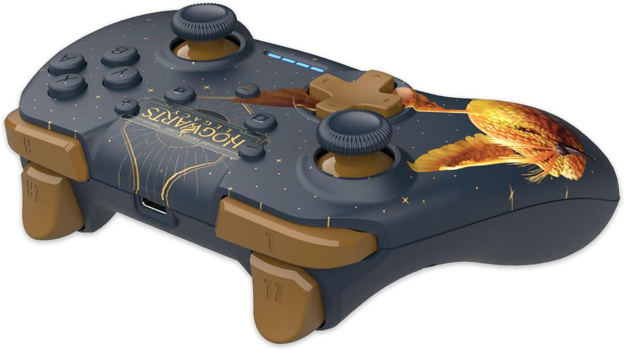 Freaks And Geeks Wizarding World Harry Potter Hogwarts Legacy, 299282, Wireless Controller for Nintendo Switch, Switch Oled, and PC, Golden Snidget