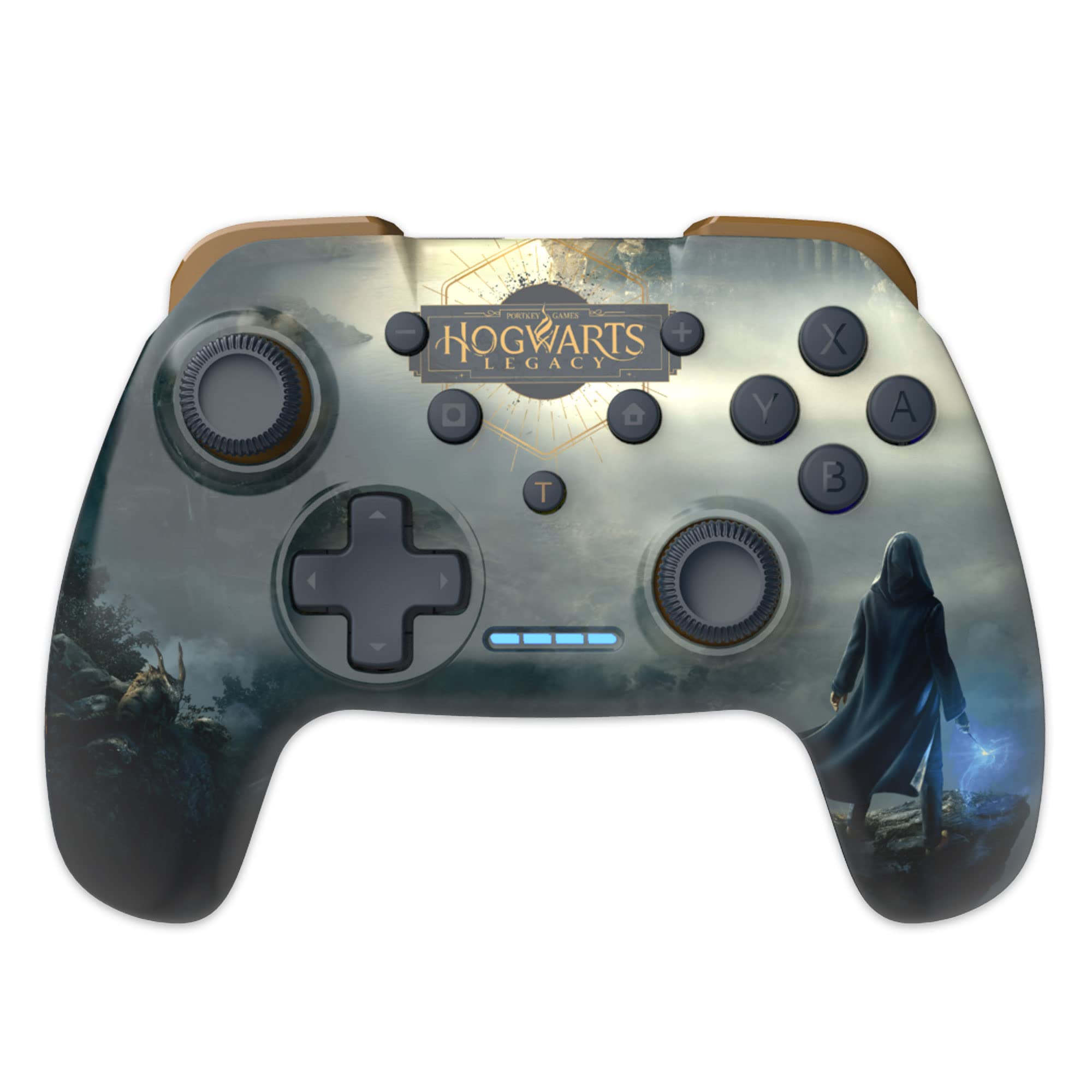 Wizarding World, Hogwarts Legacy, Wireless Bluetooth Controller for Nintendo Switch and PC