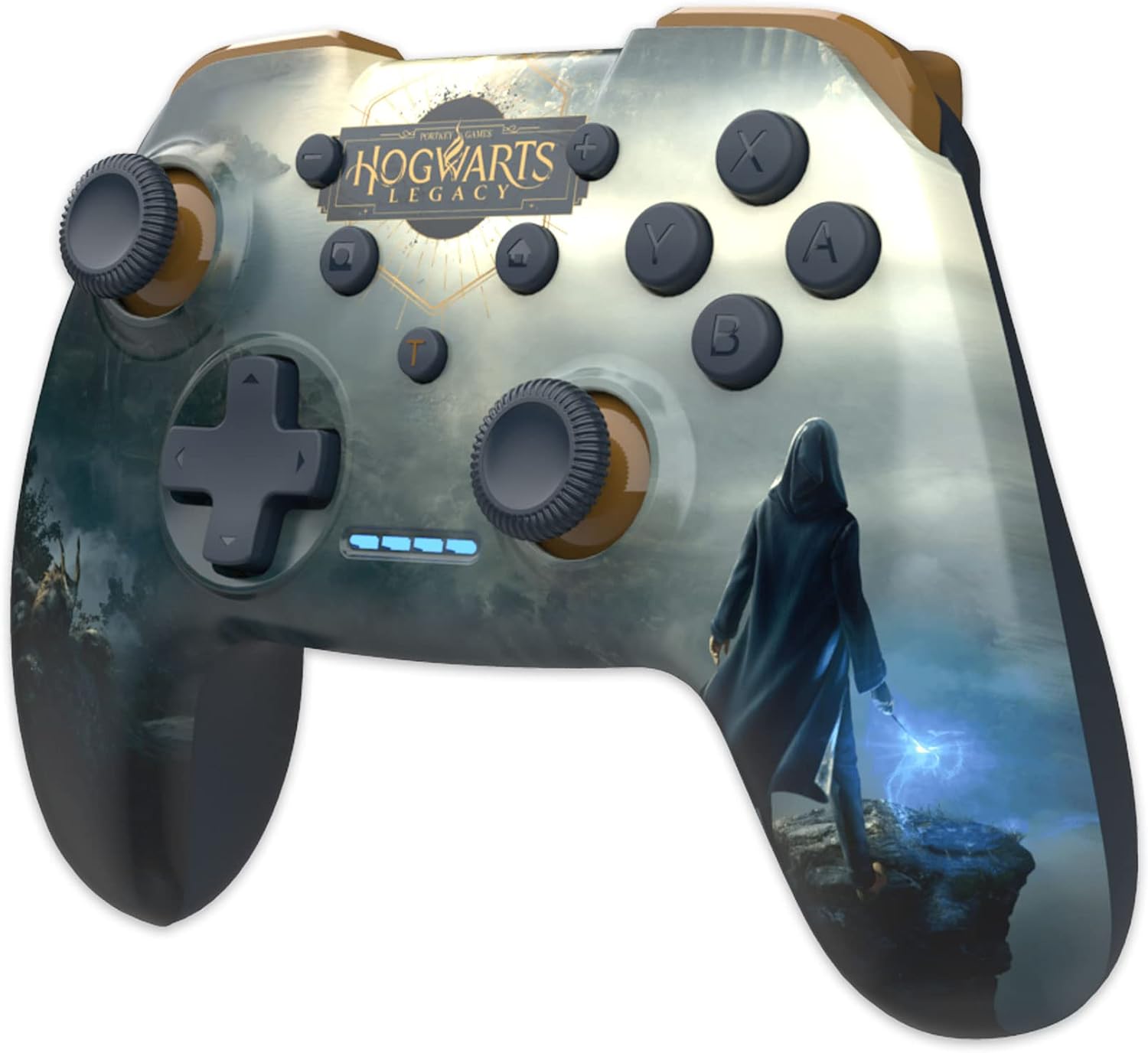 Wizarding World, Hogwarts Legacy, Wireless Bluetooth Controller for Nintendo Switch and PC