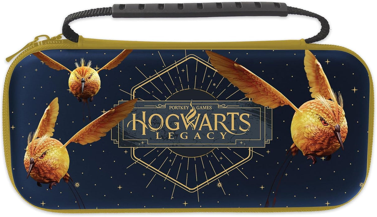 Freaks And Geeks Wizarding World Harry Potter Hogwarts Legacy, 299281d, XL Case for Nintendo Switch, Switch Oled, Golden Snidget