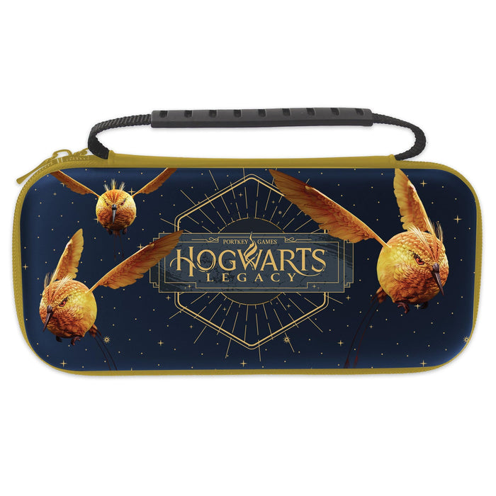 Freaks And Geeks Wizarding World Harry Potter Hogwarts Legacy, 299281d, XL Case for Nintendo Switch, Switch Oled, Golden Snidget