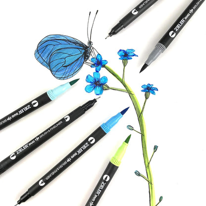 Zieler - Duo Brush+Fineliner (609292256)